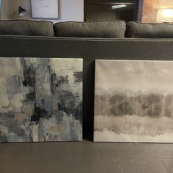 2 Piece Canvas Art Set