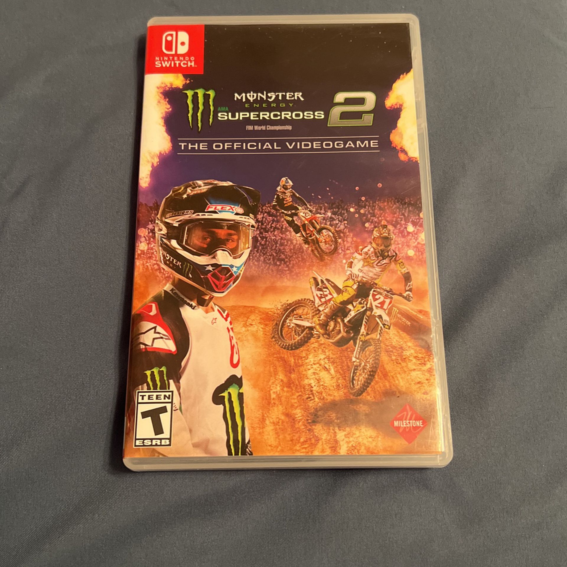 Monster energy Supercross 2 Nintendo switch game