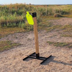 Highwild Target Stand System - AR500 Steel Shooting Target 1/2" Thick with 2x4 Stand Kit
