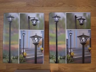 2 Boxes New Solar Lamps - Total 4 Counts
