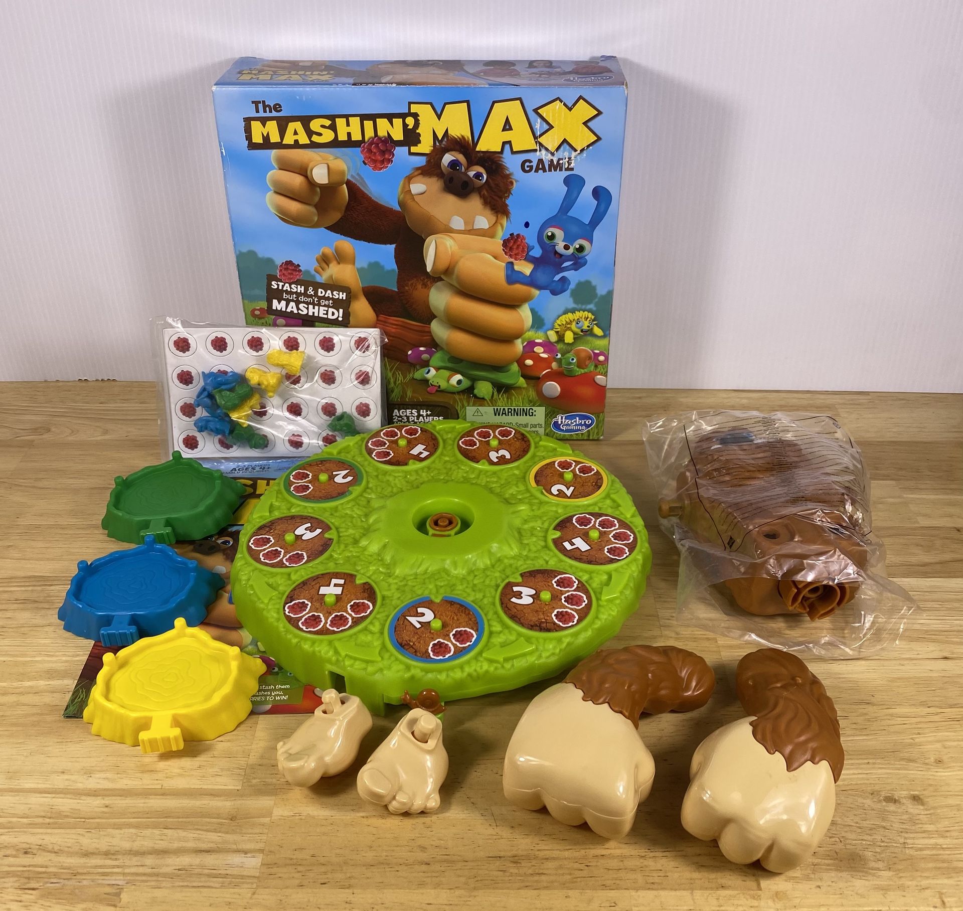 The Mashin' Max Board Game - Stash & Dash Game - Hasbro - 100% Complete, Excellent!