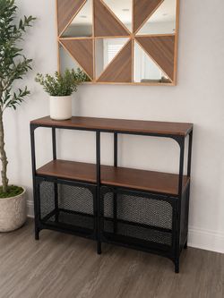 Shelf Unit - Black & Brown - FJÄLLBO