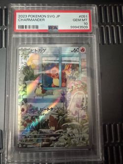 Charmader Japanese psa 10