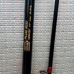 North x Northwest "plug rod" 8' 20-40 lb casting rod excellent 