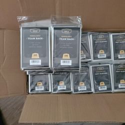 Penny Sleeves And Team Bags For Trading Cards
