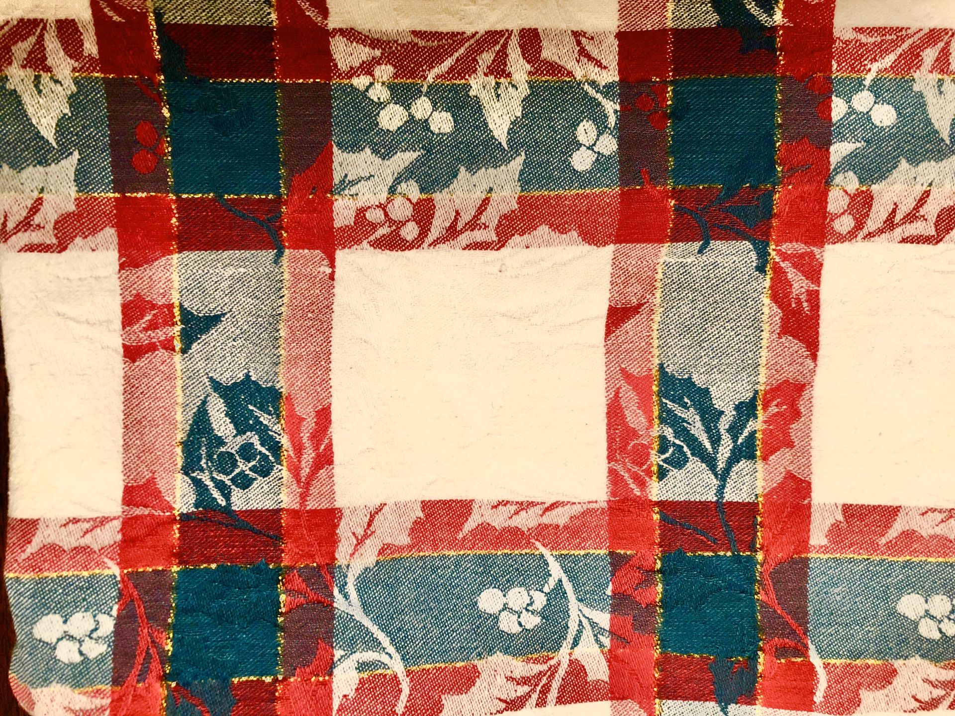 Christmas tablecloth