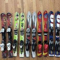 Toddler 80s Skis/bindings 