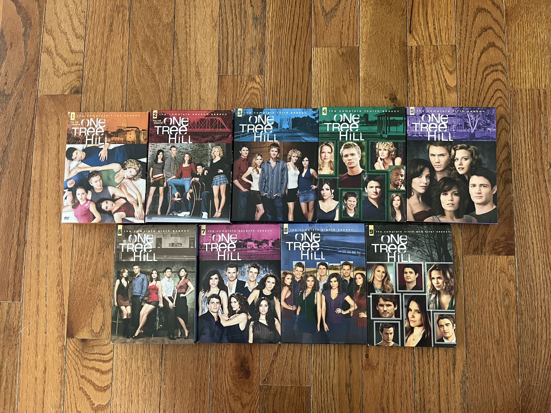 One Tree Hill Complete Series 1-9 DVD 1,2,3,4,5,6,7,8,9 Set Lot Untested TV Show