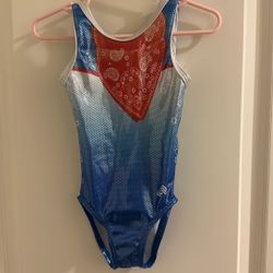 Girls Alpha Factor Gymnastics Leotard
