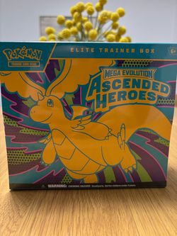 Pokémon TCG Mega Evolution Ascended Heroes Elite Trainer Box