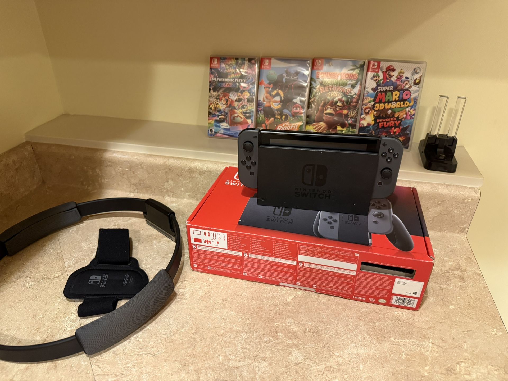 Nintendo Switch With Bundle Lot