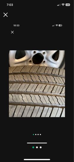 Tundra rims 18”. 5 lugs new tires