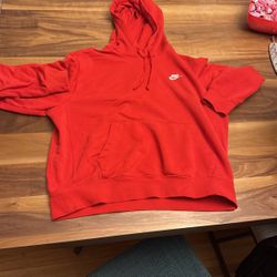 Red Nike Hoodie