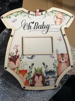 Oh Baby Woodland Animals Photo Frame