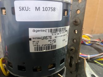 Genteq / 5KCP39NG UA57S / HP 1/2 / Electric Motor/SKU  10758