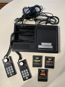 ColecoVision Original Retro Gaming Console w/ Donkey Kong Jr + 2 Others – Tested