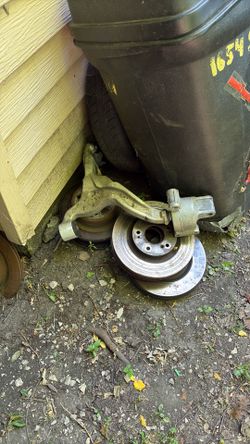 Used rotors and control arm