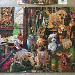 Cute Dog Jigsaw Puzzles 