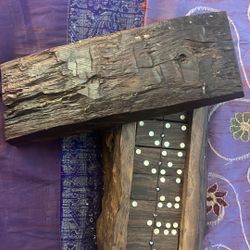 Wood Carve Domino Case