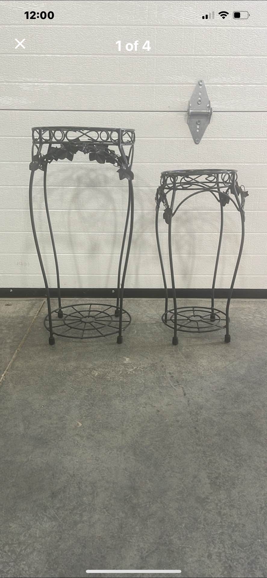 Pair Of Matching Plant Stands