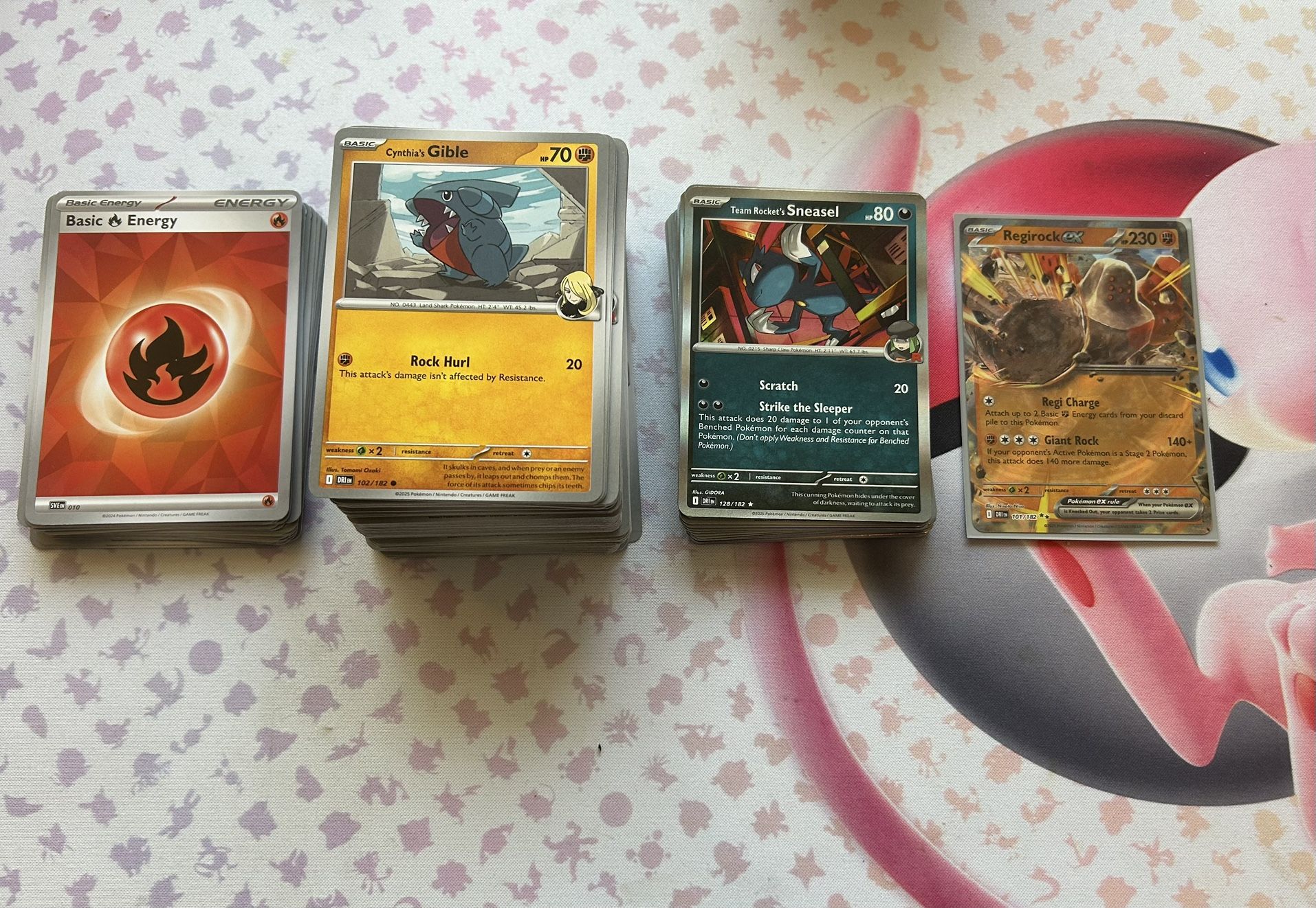 Pokemon Destined Rivals - Lot of 200 Loose Cards