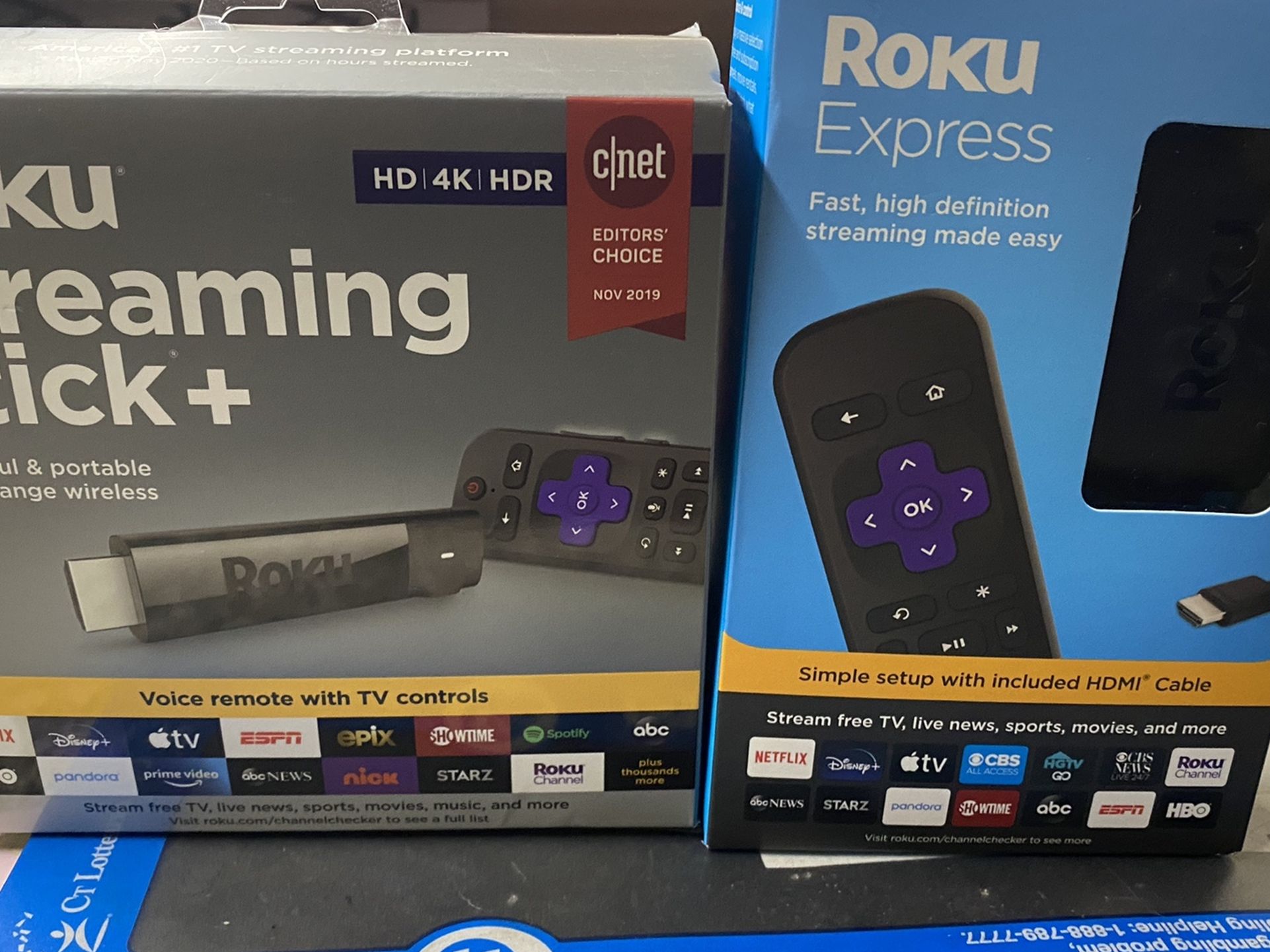 2 Roku Sticks Brand New