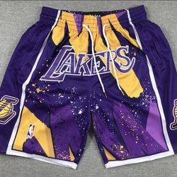 Lakers Just Don Shorts Size XL
