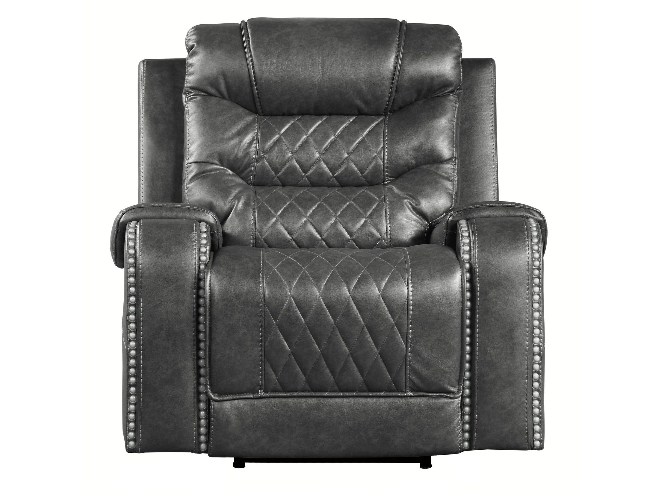 Putnam Gray Power Reclining Chair