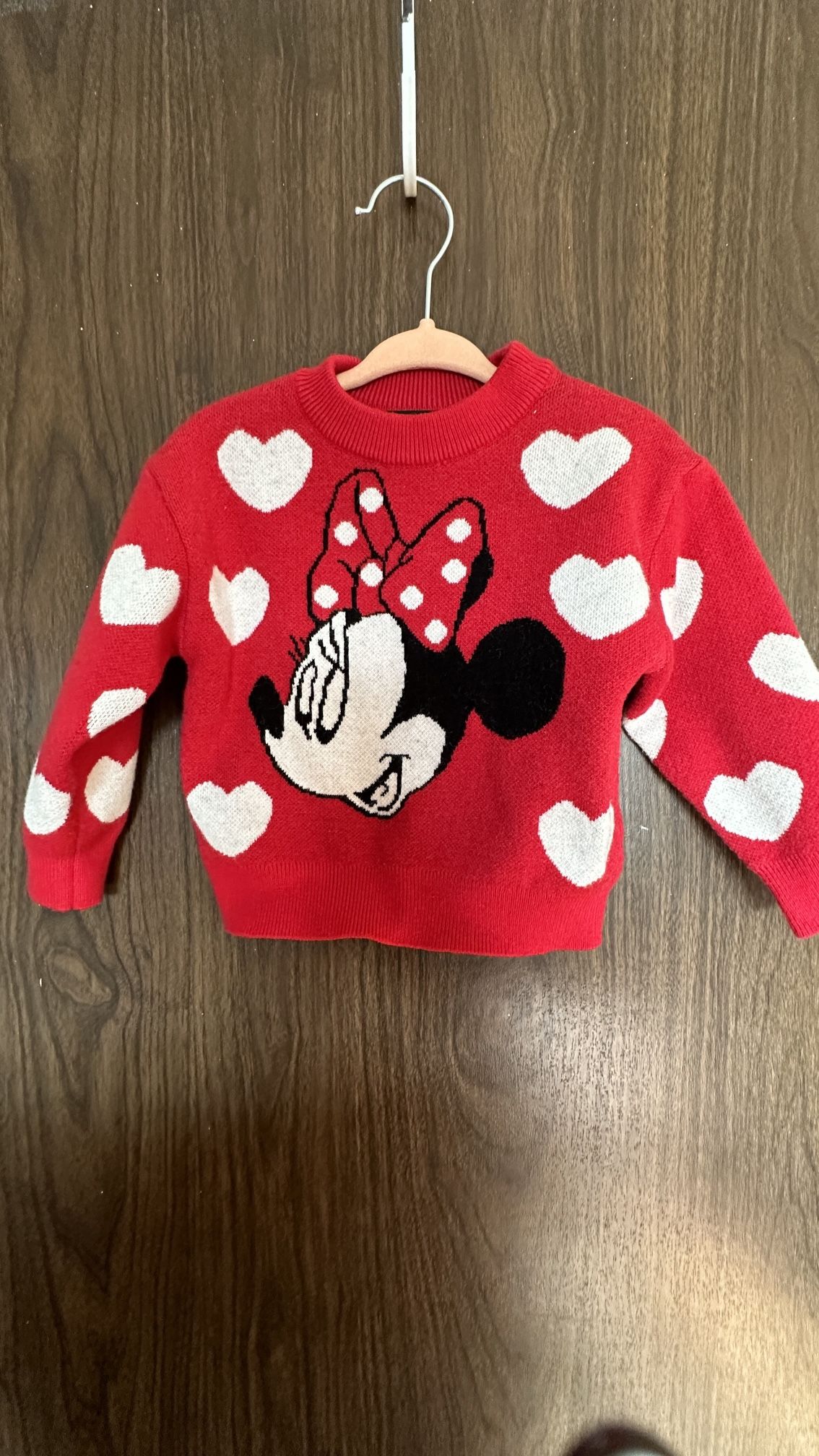 Minnie Mouse Sweater For Toddler