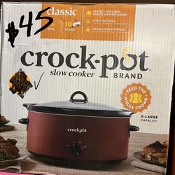 Crock-Pot® Manual 8-Quart Slow Cooker, Rhubarb
