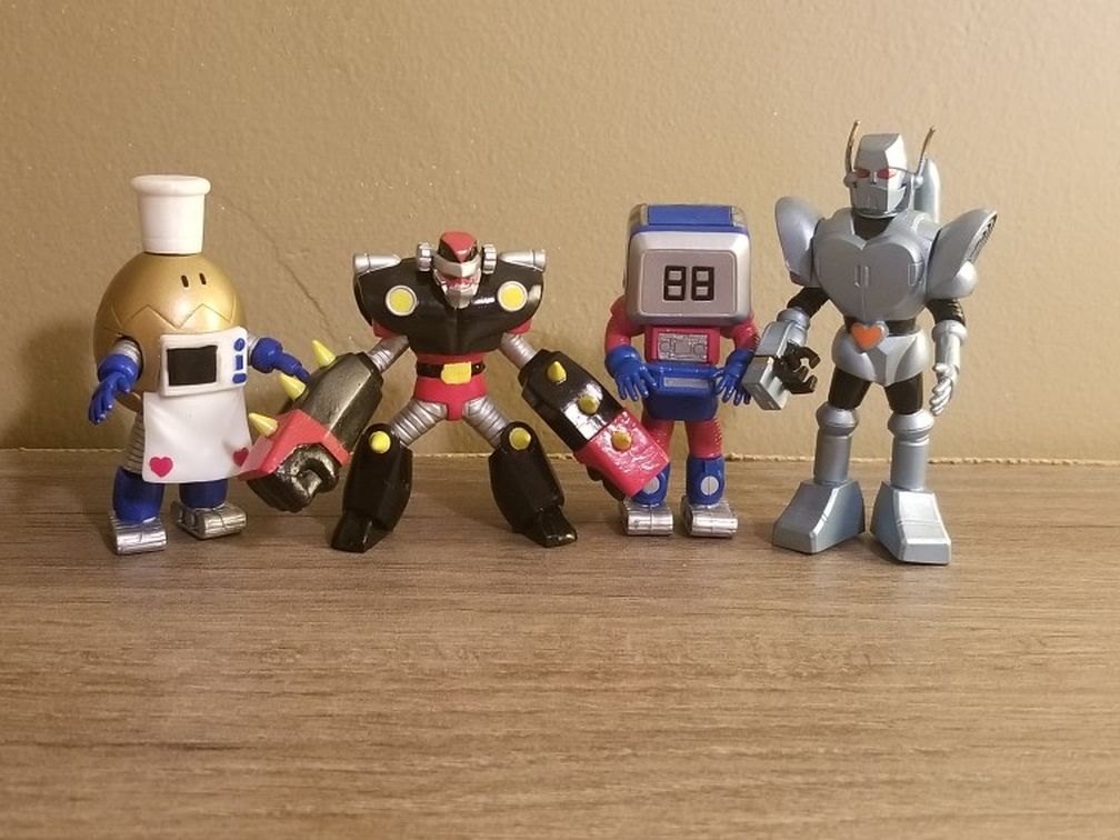 ROBOCON Gashapon 4 Figure Set Bandai Cosmic Artifacts