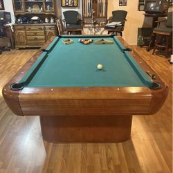 8’ Brunswick Gibson Pool Table - Delivered & Installed