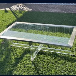 Lucite Coffee Table