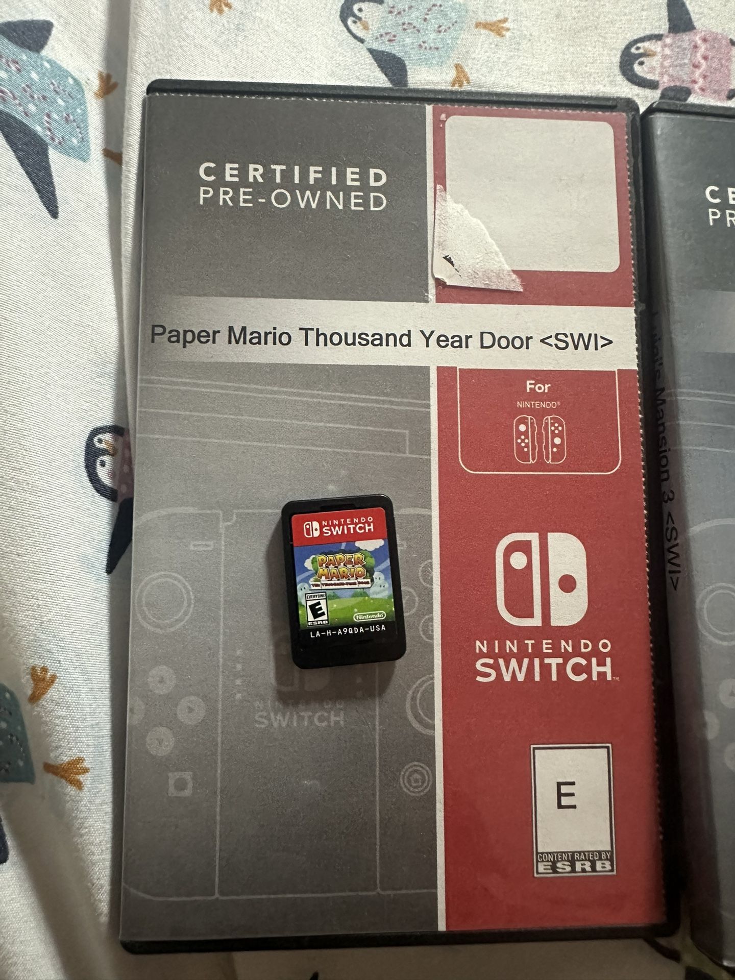 Paper Mario Nintendo Switch