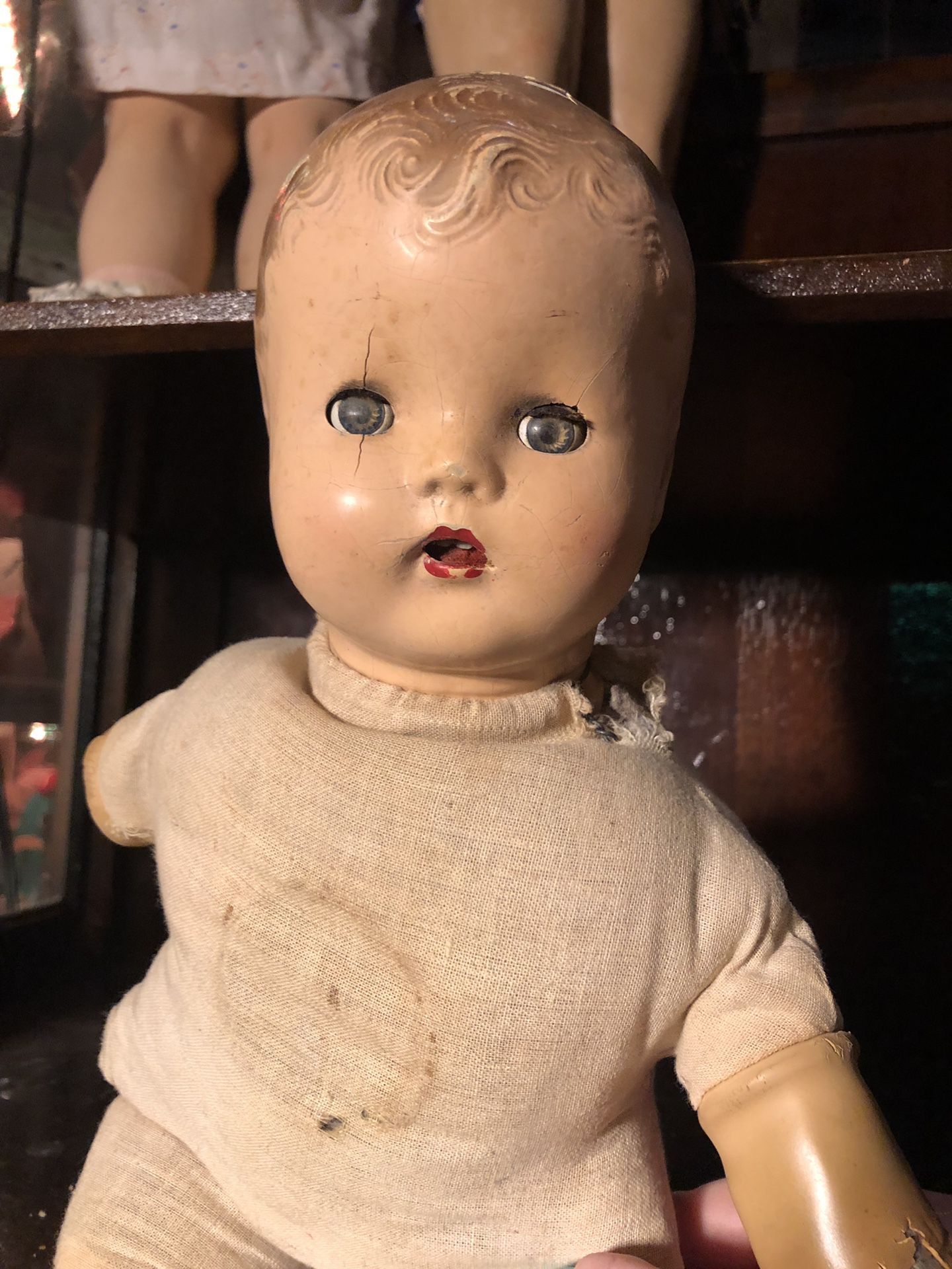 Antique Vintage 1930s Baby Doll Toy