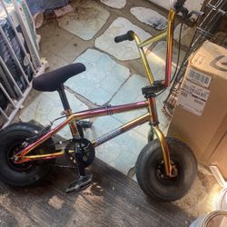 We The People Purple BMX Bike And A Fatboy