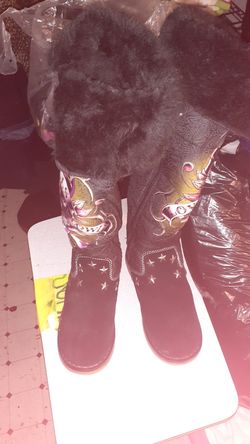 Ed hardy boots