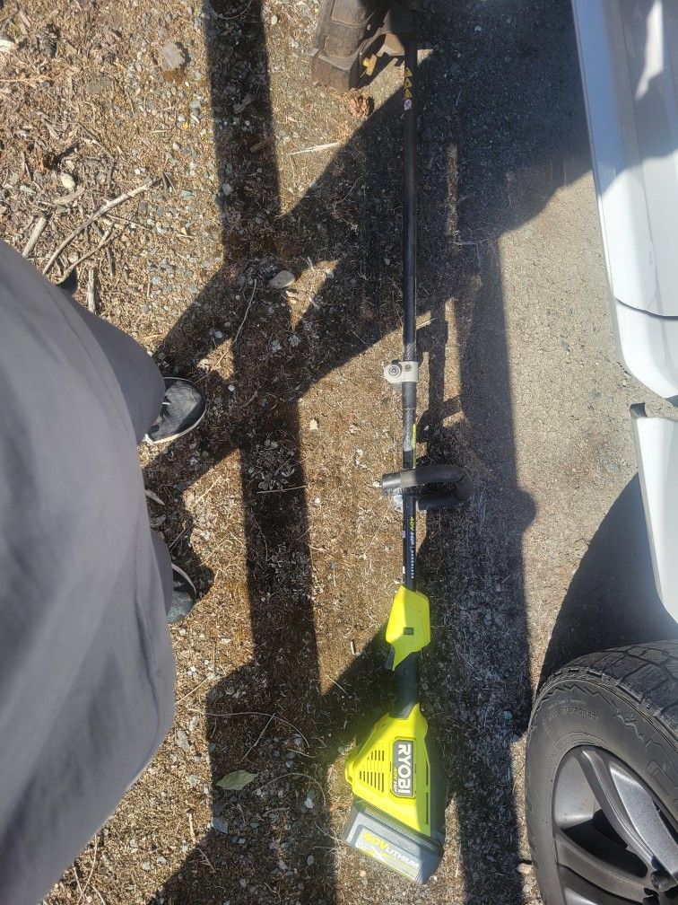 Ryobi 40v Weed Eater With Battery