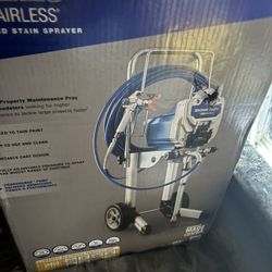Airless paint and stain sprayer
