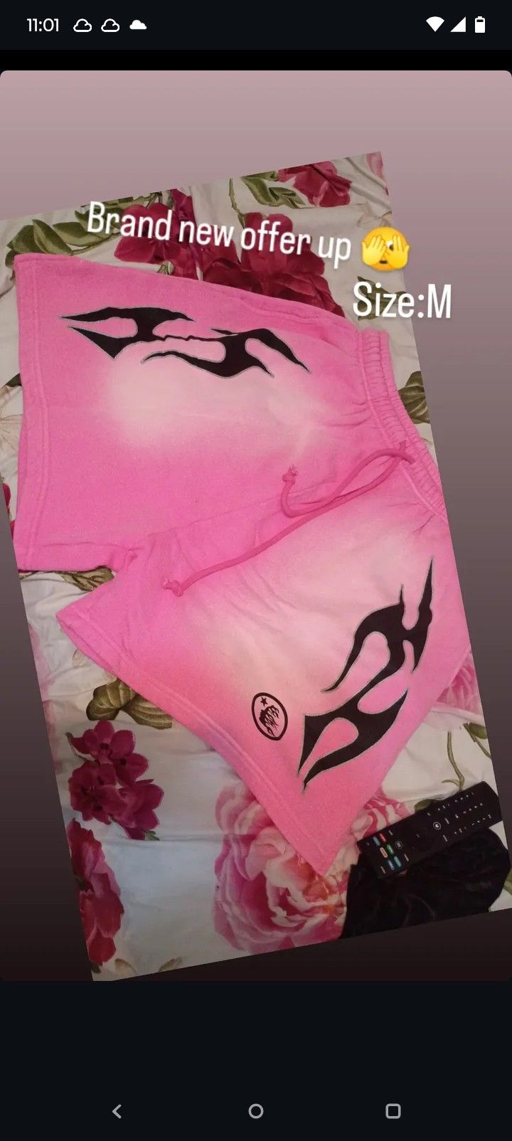 HELLSTAR PINK SHORTS