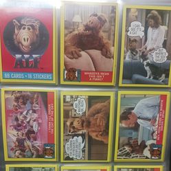 80's ALF complete Trading Card Set