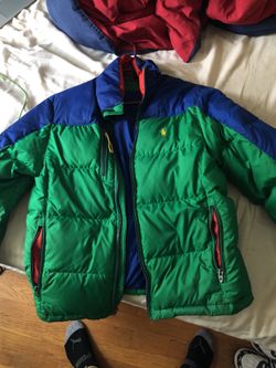 Size small polo winter jacket