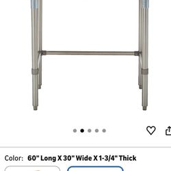 Like New John Boos Work Table/Desk