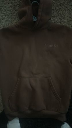 comfrt hoodie brown