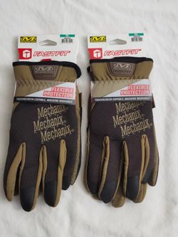 NEW Mechanix Wear FastFit Work Gloves XL (2 Pairs) – Touchscreen Compatible