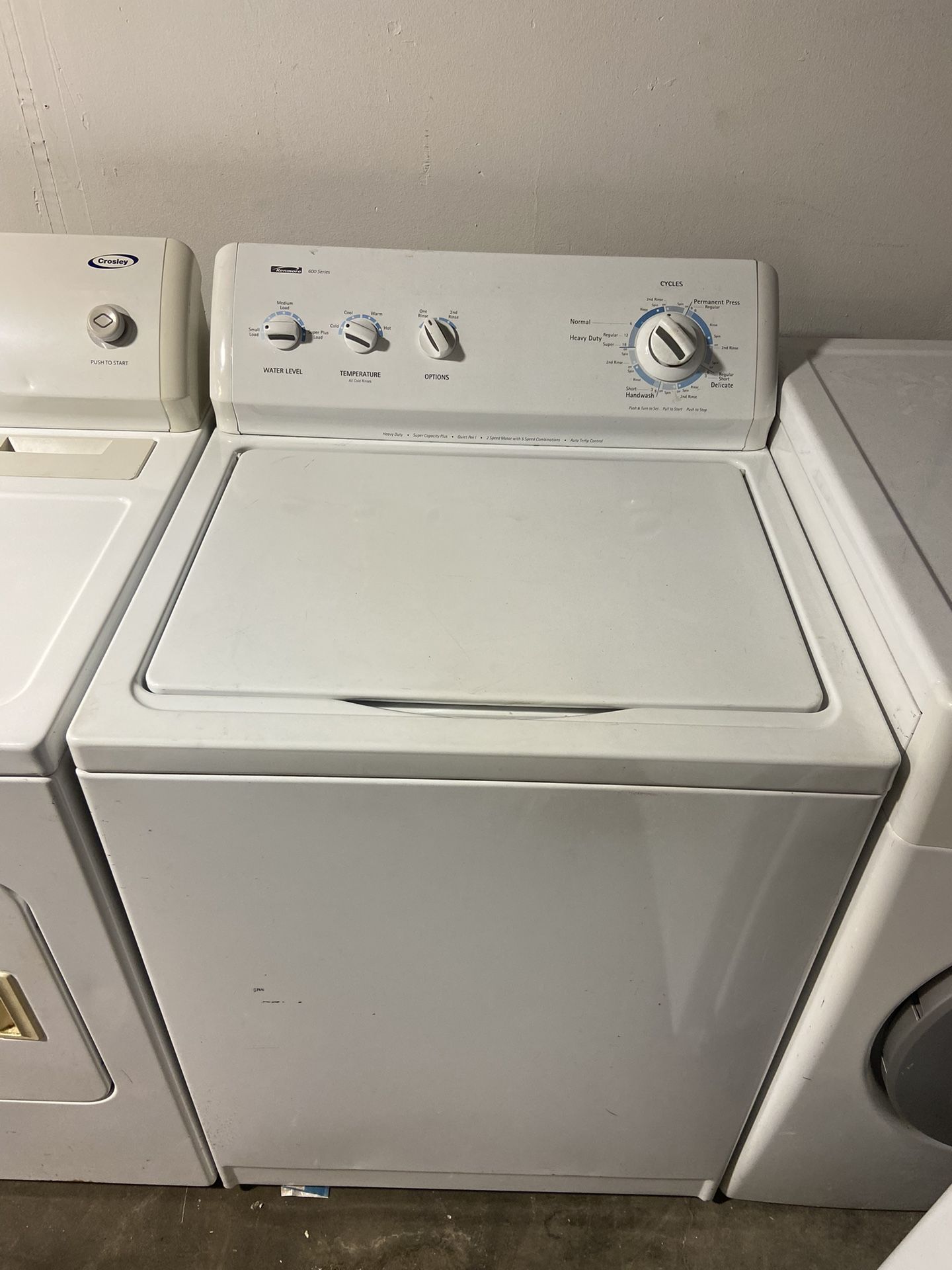 Kenmore Washer