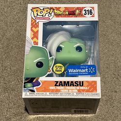 Funko Pop! 316 Zamasu Glows Walmart Exclusive Dragon Ball Super Vinyl Figure