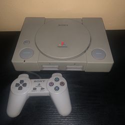 PlayStation 1 Video Game Bundle System Working For Sale
