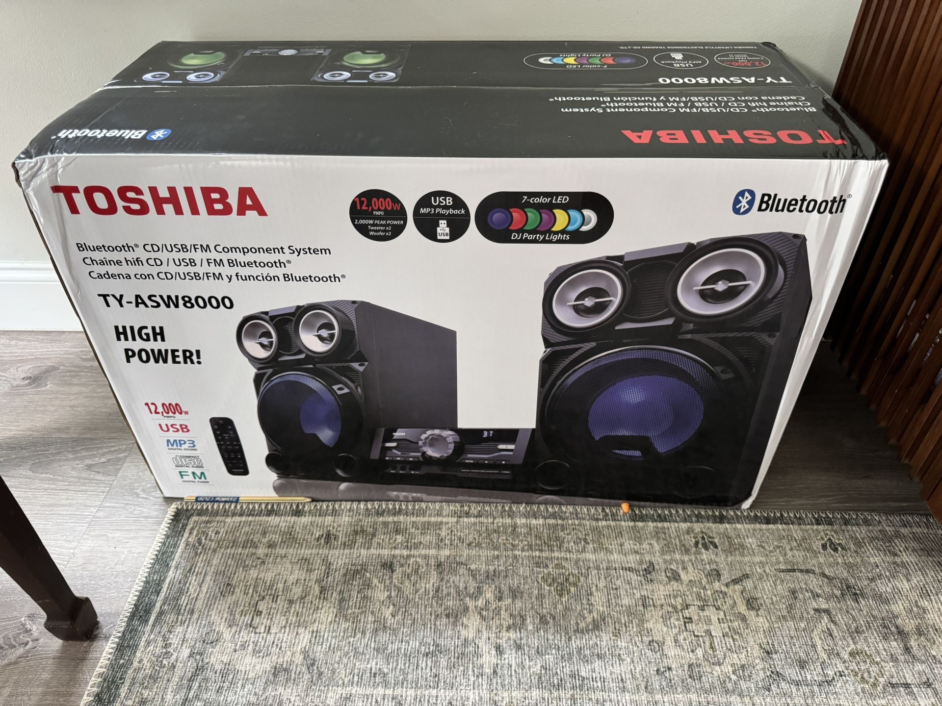 Toshiba Stereo System New In Box