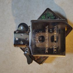 Camo Zippo Lighter